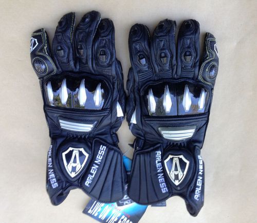 Arlen ness racing leather gloves 9148 gp model size xx-large color black