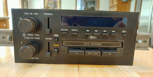 84 85 86 87 88 89 chevrolet delco model #16085185 gm am fm cassette stereo radio