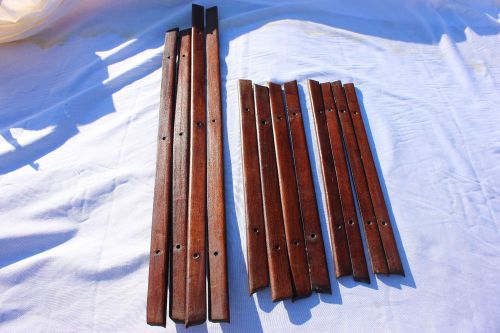 Mercedes w111 interior doors wooden set (12 pieces)