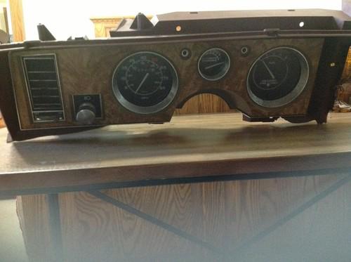1983 1984 1985 buick lesabre gage cluster