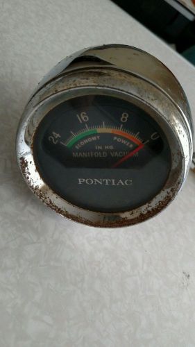 1963 pontiac center console vacuum guage