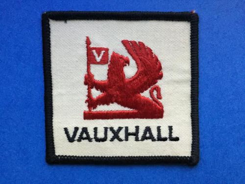 Rare vintage 1970&#039;s vauxhall auto car club jacket hat patch crest