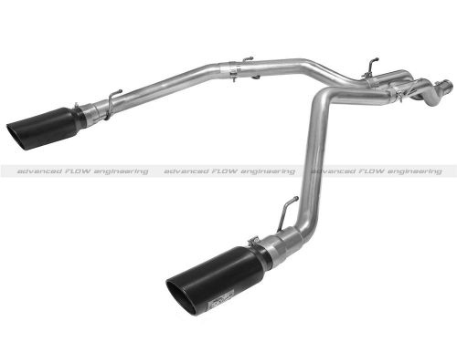 Afe power 49-42045-b machforce xp dpf-back; exhaust system fits 14 1500