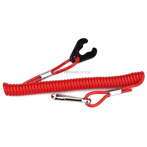 Sell Universal Boat Outboard Engine Motor Stop Switch Safe Safety Cord