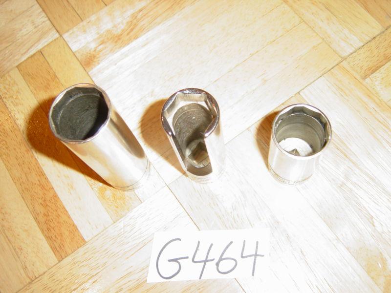 Sell SNAP ON TOOLS 3 PIECE 3/8 DR. & 1/2 DR. OIL PRESSURE SENDER SWITCH