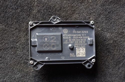 Audi vw seat skoda control module afs bend adaptive light headlight 1t0941329b
