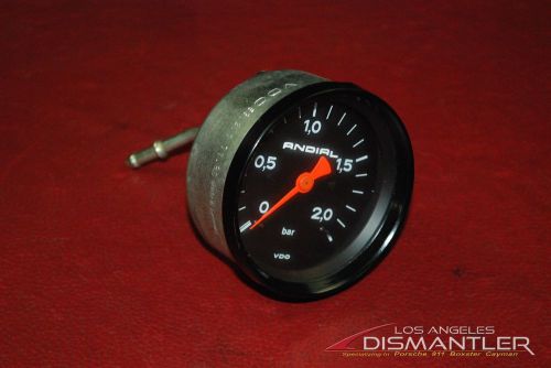 Porsche 911 930 965 turbo rare original dated vdo andial boost 2.0 bar gauge oem