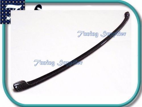 Mini cooper r56 r56s panel moulding front lower grille trim genuine carbon black