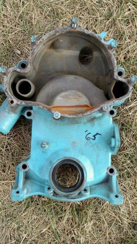 1964 64 1965 65  pontiac 389   timing cover 9773371 tri power 4 speed