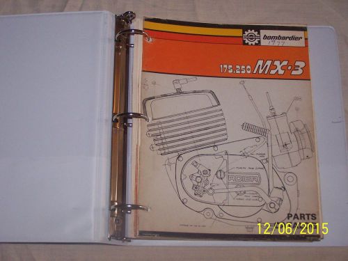 1977 can am mx-3 175 250 parts catalog