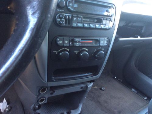 2006 chrysler town and country heat and ac control