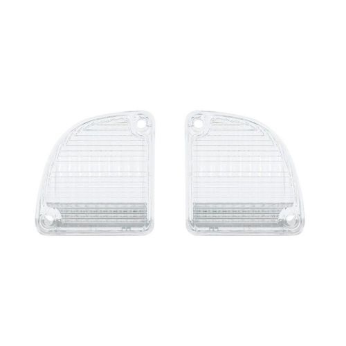 1967-1972 chevy gmc truck backup light lenses, pair