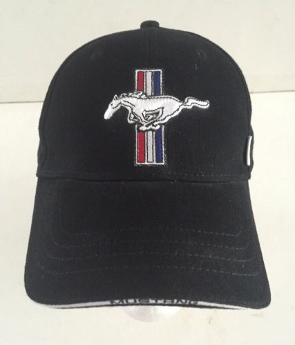 Official licensed genuine ford mustang pony mens baseball cap hat black gt cars