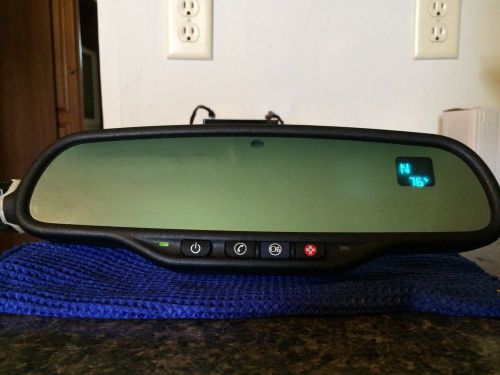 Gentex 511 onstar auto-dim mirror with pigtail. no sensor or wire cover