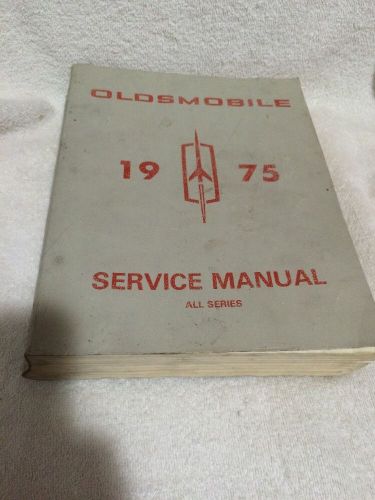 1975 oldsmobile chassis service manual all models