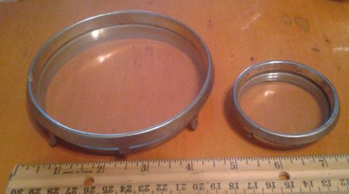 1955 1956 1957 rare  ford instrument gauge lens bezels