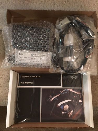 Oem genuine mini cooper ipod interface kit unit part# 65 11 0 439 432 - new