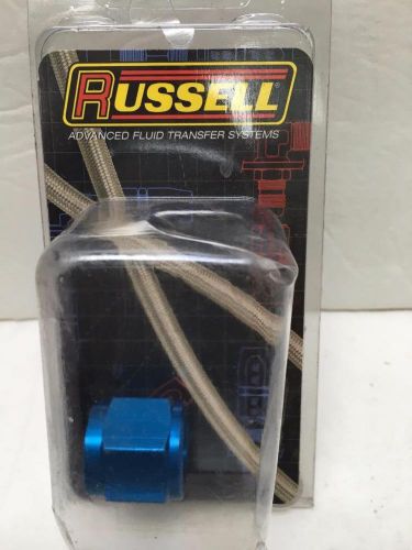 Russell 660580 nut tube coupling fitting 8an  fluid transfer systerm