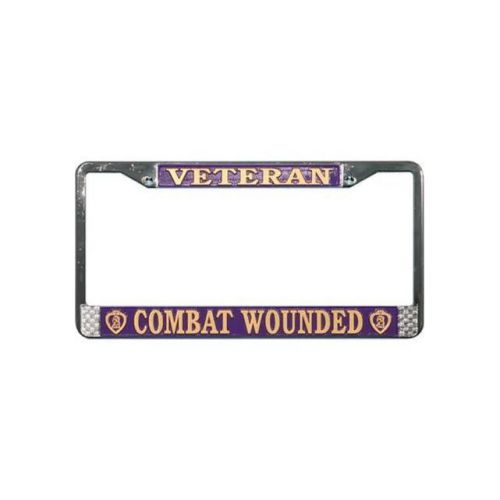 Veteran combat wounded / purple heart frame