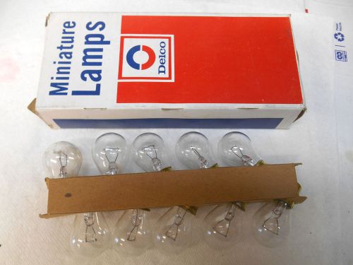 Lot of 10 vintage nos ac delco gm backup courtesy light bulbs l1156 1156 9417866