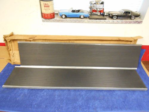 1928-29 ford model a  running boards with pads  pair  new   816