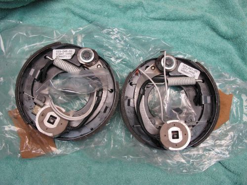 Left and right electric brake assembly 7&#034; drum dexter rebuild 2000 lb trailer