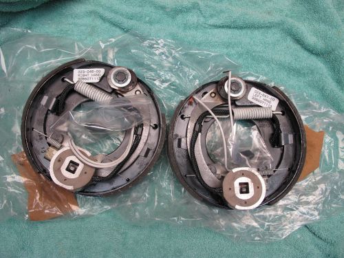 Left and right electric brake assembly 7" drum dexter rebuild 2000 lb trailer