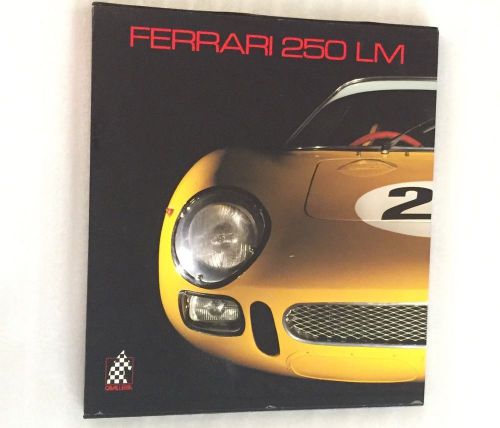 Ferrari 250 lm by doug nye cavalleria vol. 15 first edition book 1996 6313
