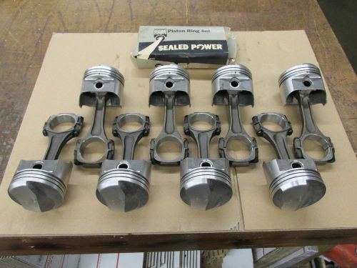 New trw .030 396 375hp 425hp closed chamber pistons and reconditioned rods l2242