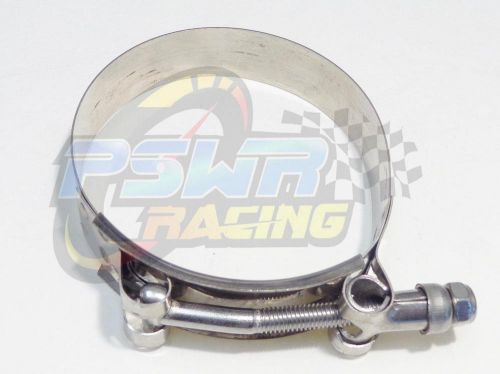 Pswr 3.25", 75mm-83mm, 2.95"-3.26", ss 304 t-bolt clamps turbo silicone hose