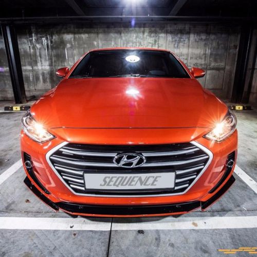 Sequence-x garage front lip for hyundai elantra ad 2016+