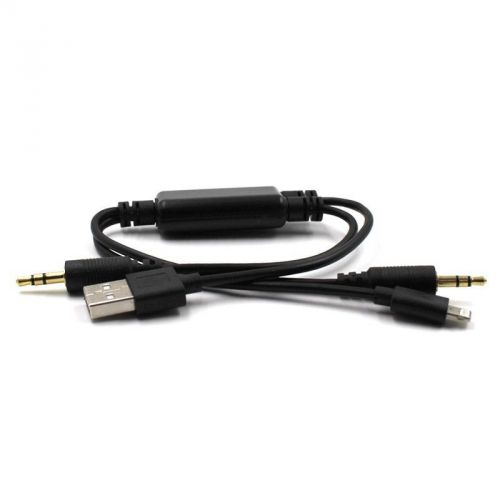 Car aux audio cable 3.5mm usb cd adapter for bmw mini for iphone 5 5s 6 6plus