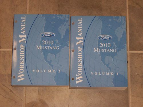 2010 ford mustang workshop shop service repair manual gt convertible coupe v6