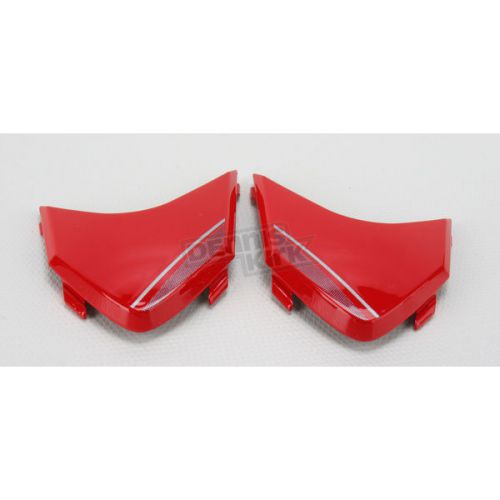 Icon red sideplates for variant salvo helmets