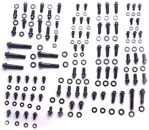 Arp 5359801 black oxide steel hex engine &amp; fastener kit