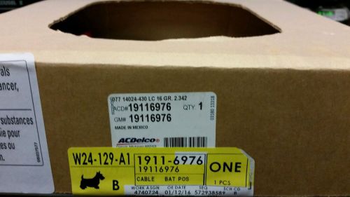 Chevrolet gm oem 06-11 impala-battery cable 19116976