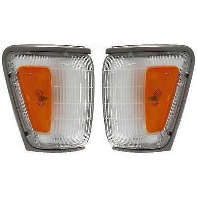 New corner lights parking side marker lamps set of 2 left &amp; right truck pair