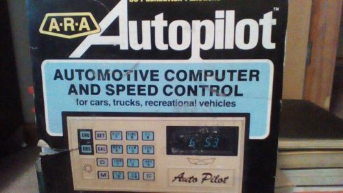 Vintage ara auto pilot automotive computer and speed control. for cars trucks rv