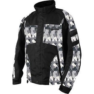 Hmk voyager jacket black/camo large