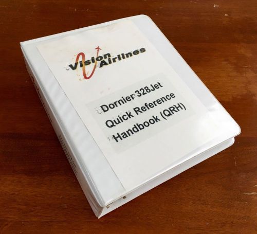 Vision airlines dornier 328 jet quick reference handbook qrh