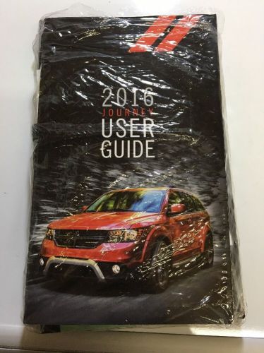 2016 dodge journey owners manual complete users guide. free same day s&amp;h! #0469