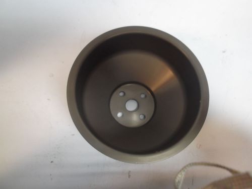 Billet 5-3/4" aluminum nascar serpentine 3, 3 &amp; 5 groove water pump pulley c6