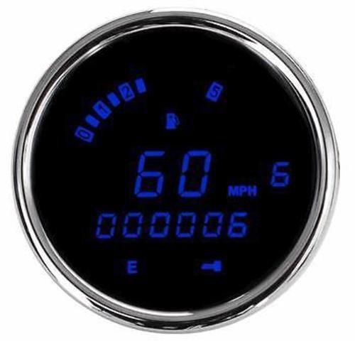 Dakota digital - mcl-3212 instrument system blue display/chrome bezel