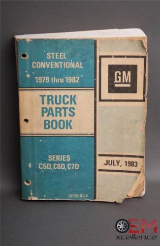 Gm truck parts book series c5d c6d c7d steel conventional free ship 1 day handl