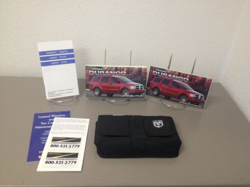 2007 dodge durango oem owners manual--fast free shipping to all 50 states