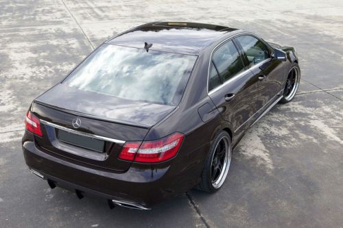 Mercedes benz w212 4dr sedan rear trunk spoiler wing