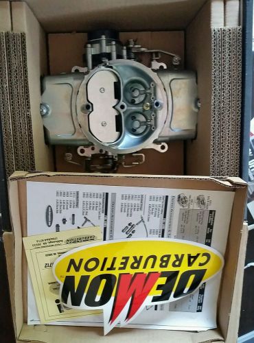 ☆☆new☆☆demon carburetor speed demon 650 cfm-4 barrel mech secondary dual inlet