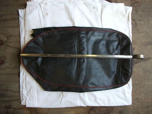 Matchless original dualseat cover,1951 to 1955,correct red piping,usable condit&#039;