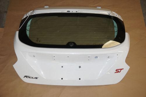 Ford focus st hatchback oem factory rear trunk hatch door white bm51a431fz8a