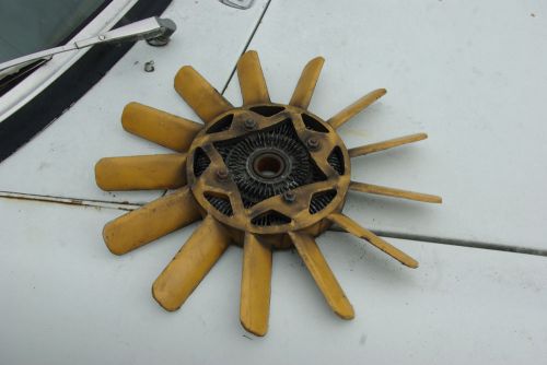 Triumph tr7 fan and/or clutch -will separate